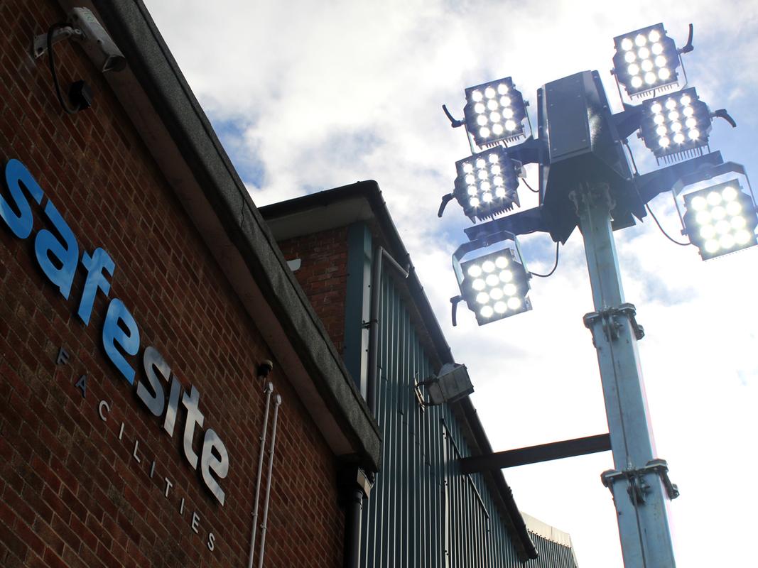 Light Tower Head Telescopic Section