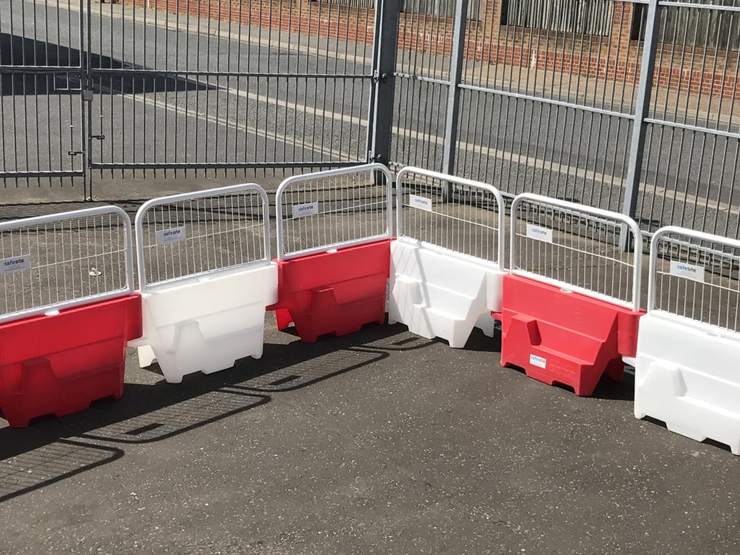 Pyramid Barrier Connected Together