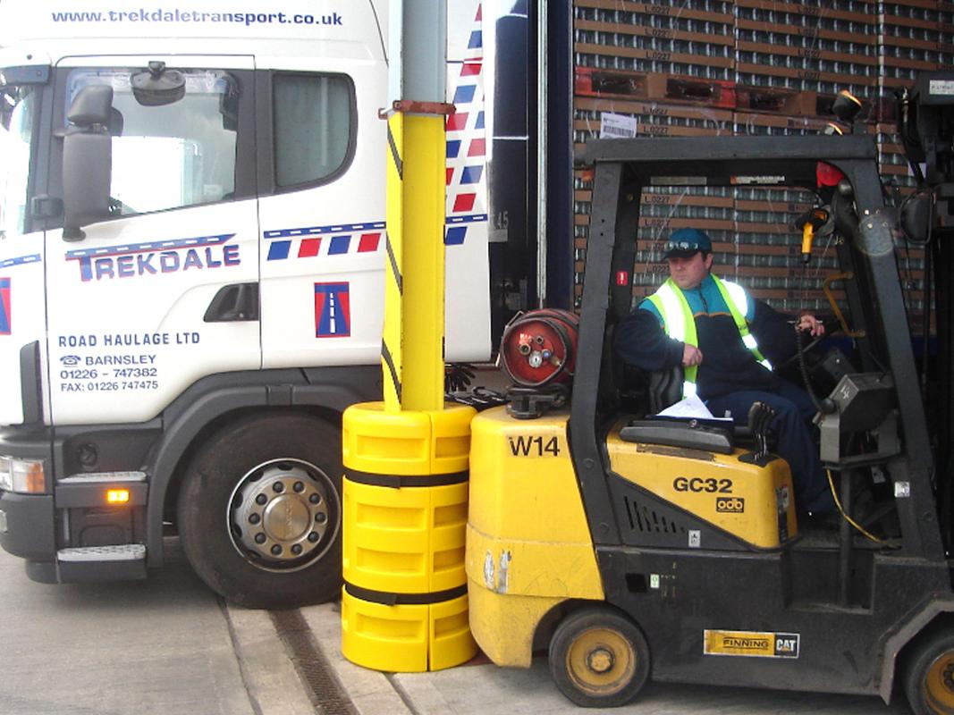 S200 / S300 Protecting Column & Forklift