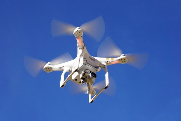 drone for survey and security in construction industry