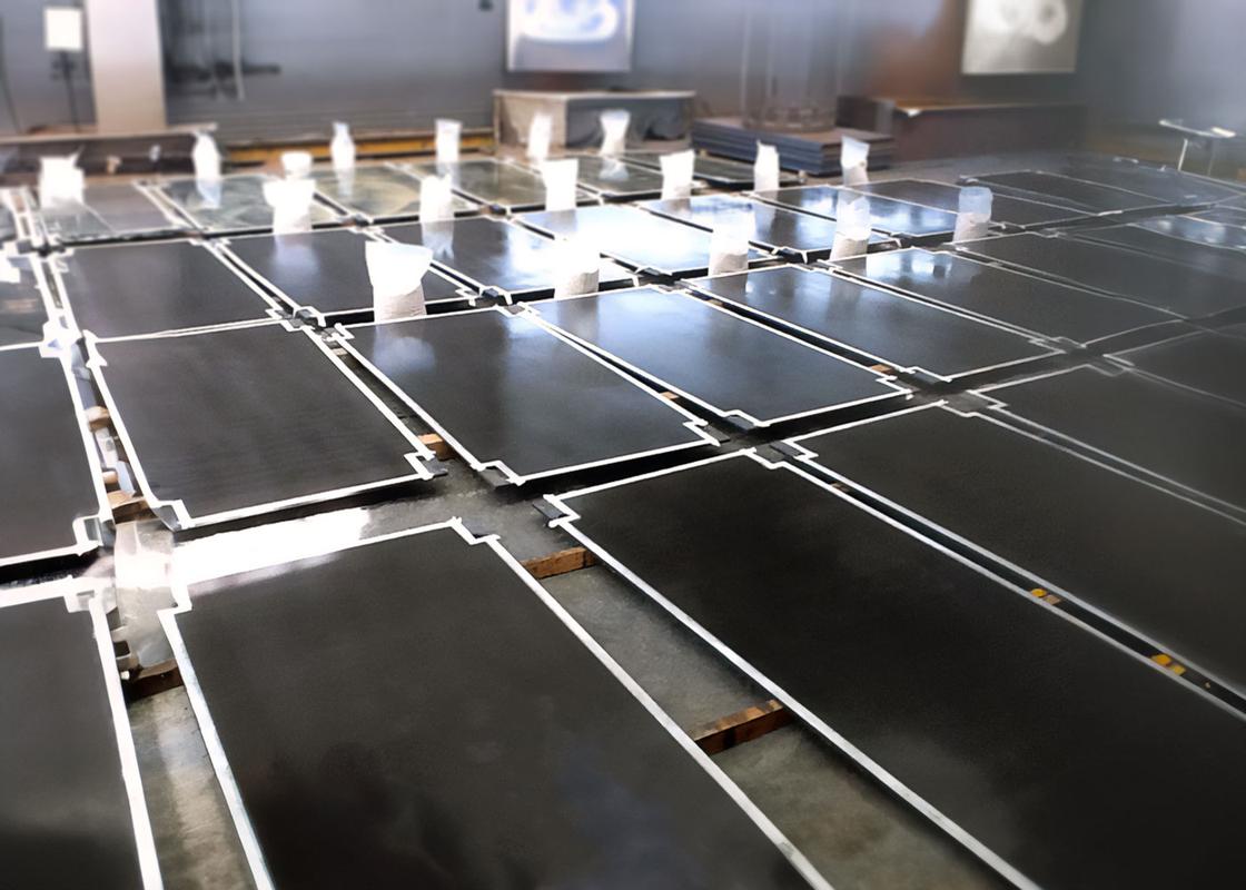 Taped And Primed Steel Road Plate
