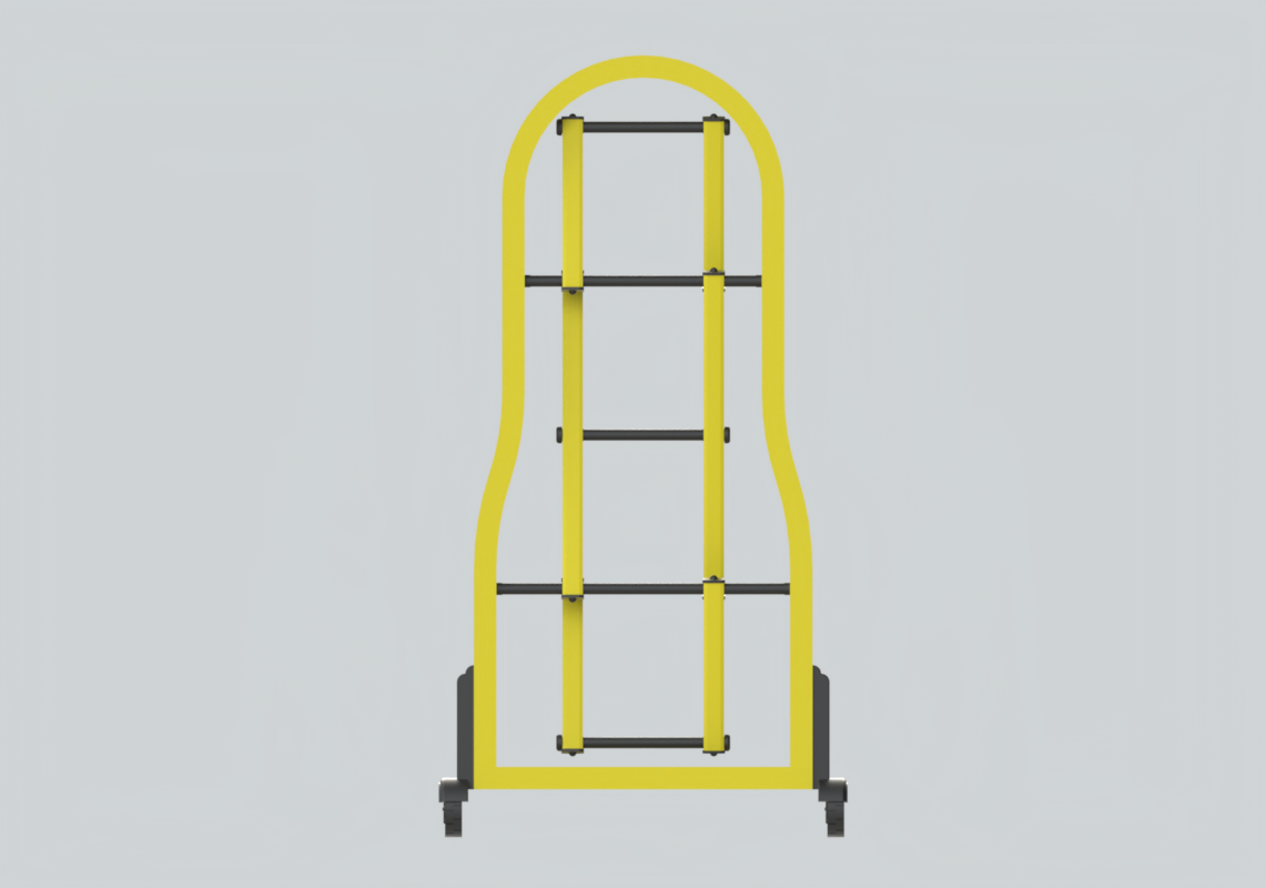 TurtleGate Pedestrian Crowd Barrier Front