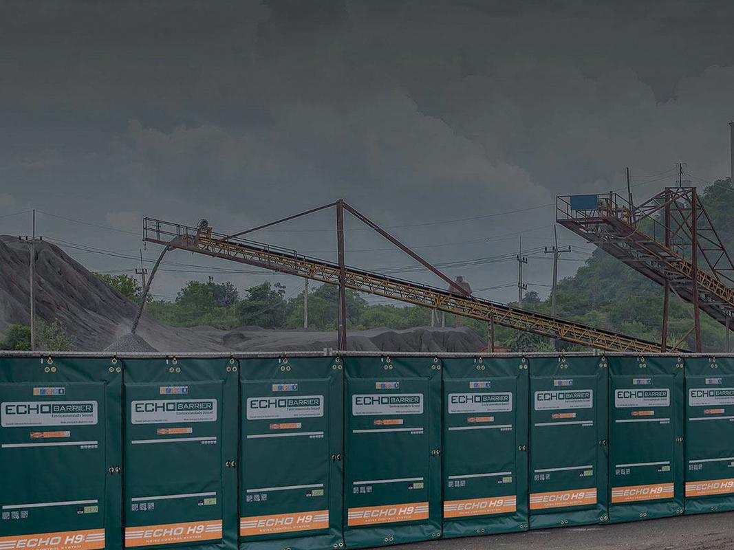 Echo H9 Acoustic Barriers On Site