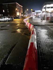 EVO 55 Water Filled Barriers round bend