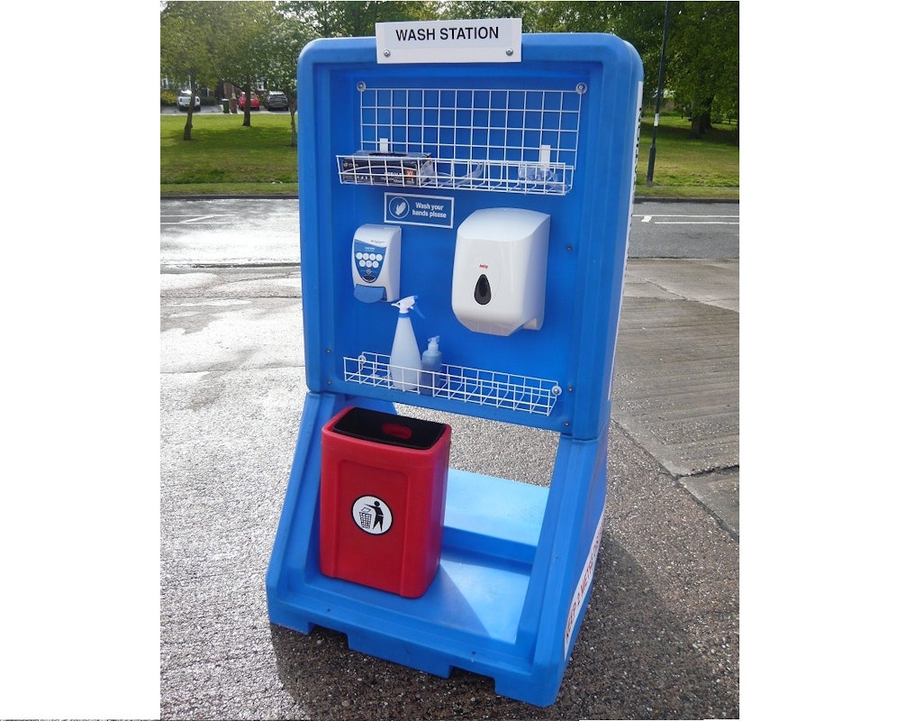 Covid-19 Hand Wash Station - Front