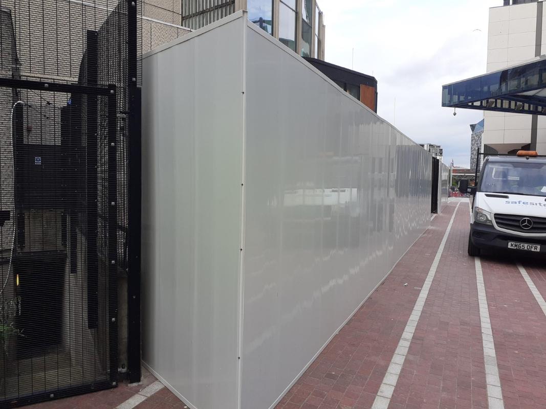 UPVC Plastic Site Hoarding