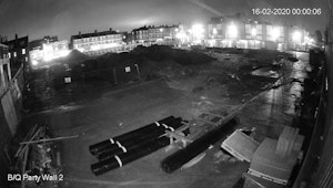 Construction Site CCTV night vision