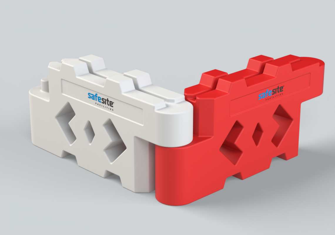 Bison Barriers Right Angle