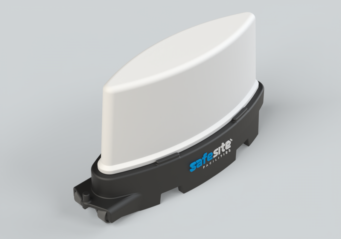 Road runner barrier white