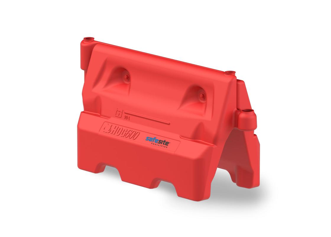 Single red Hog 600 Barrier