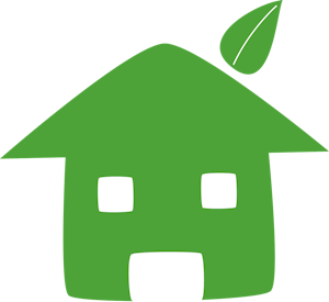 Eco house logo