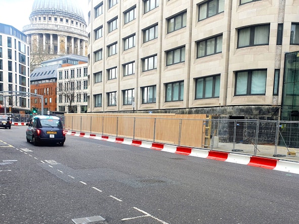 Bull Barrier Delivery in Central London