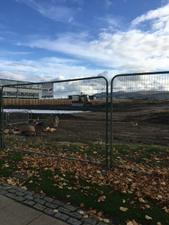 Edinburgh park mesh fencing