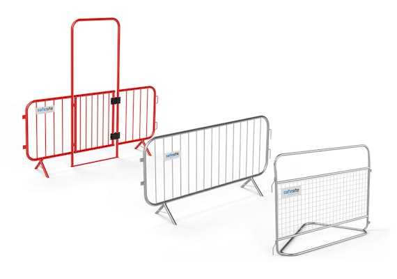 used pedestrian barriers