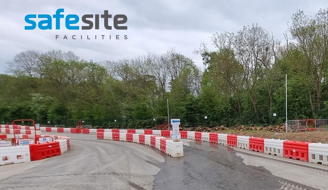 Water Filled Barriers in London
