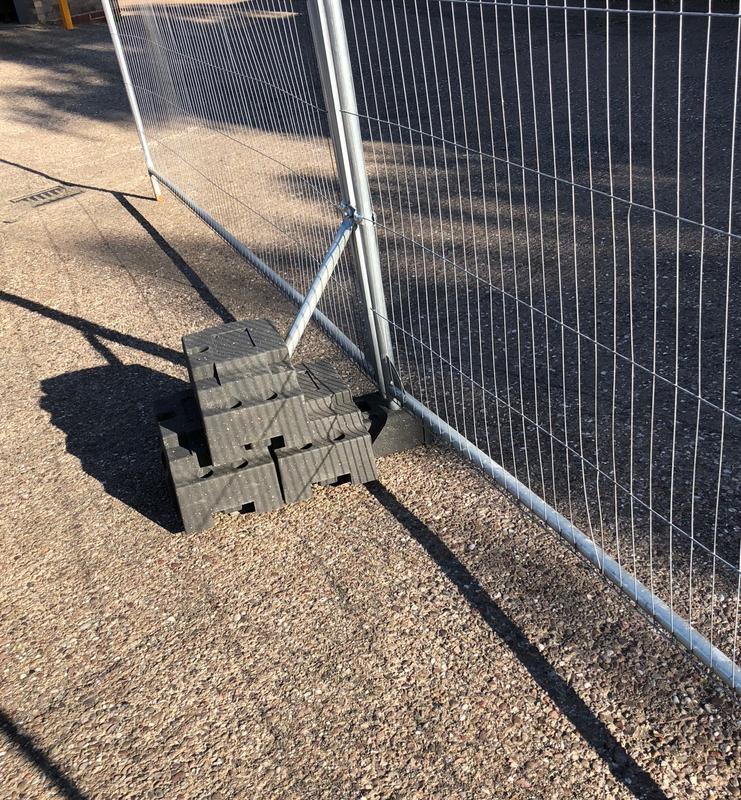 20 kg rubber ballast block