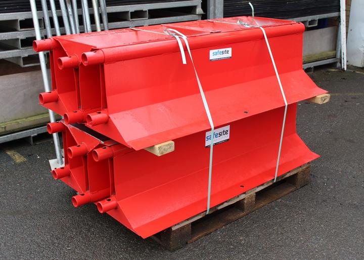 Manta Barrier Stacked on a Pallet