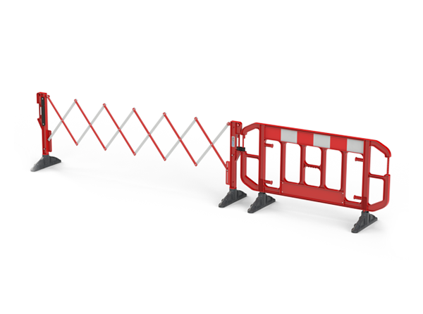 Expanding Titan Barrier attached with regular Titan Barrier