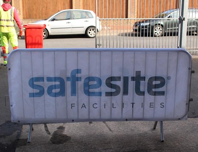 Pedestrian barriers in Birmingham