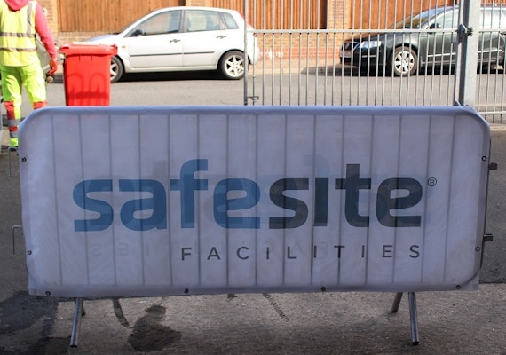 Pedestrian barriers in Birmingham