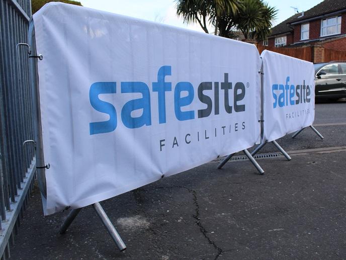 Pedestrian barriers in Manchester