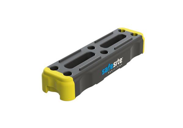 Hi vis rubber fence foot