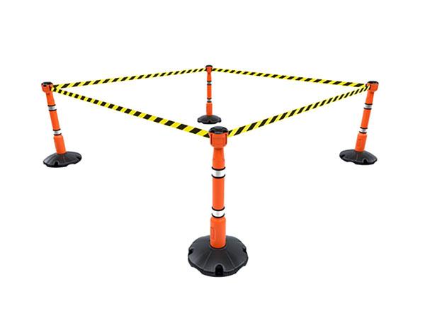 STS212340 Skipper post and rail system in square