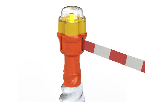 Skipper cone with a light accessory