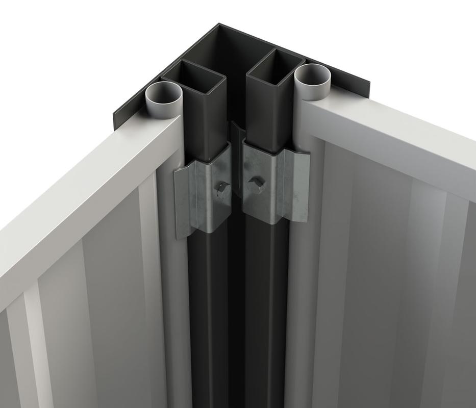 Hoarding panels corner