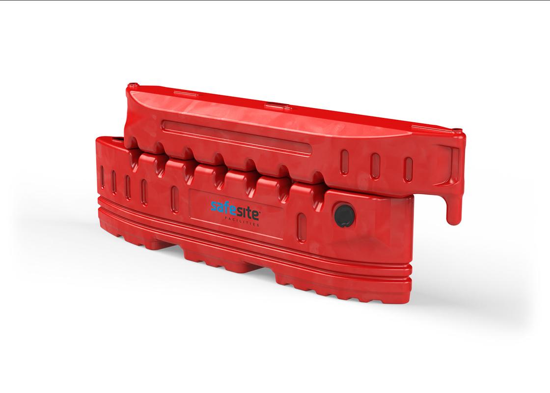 Singular Red CityWall Barrier