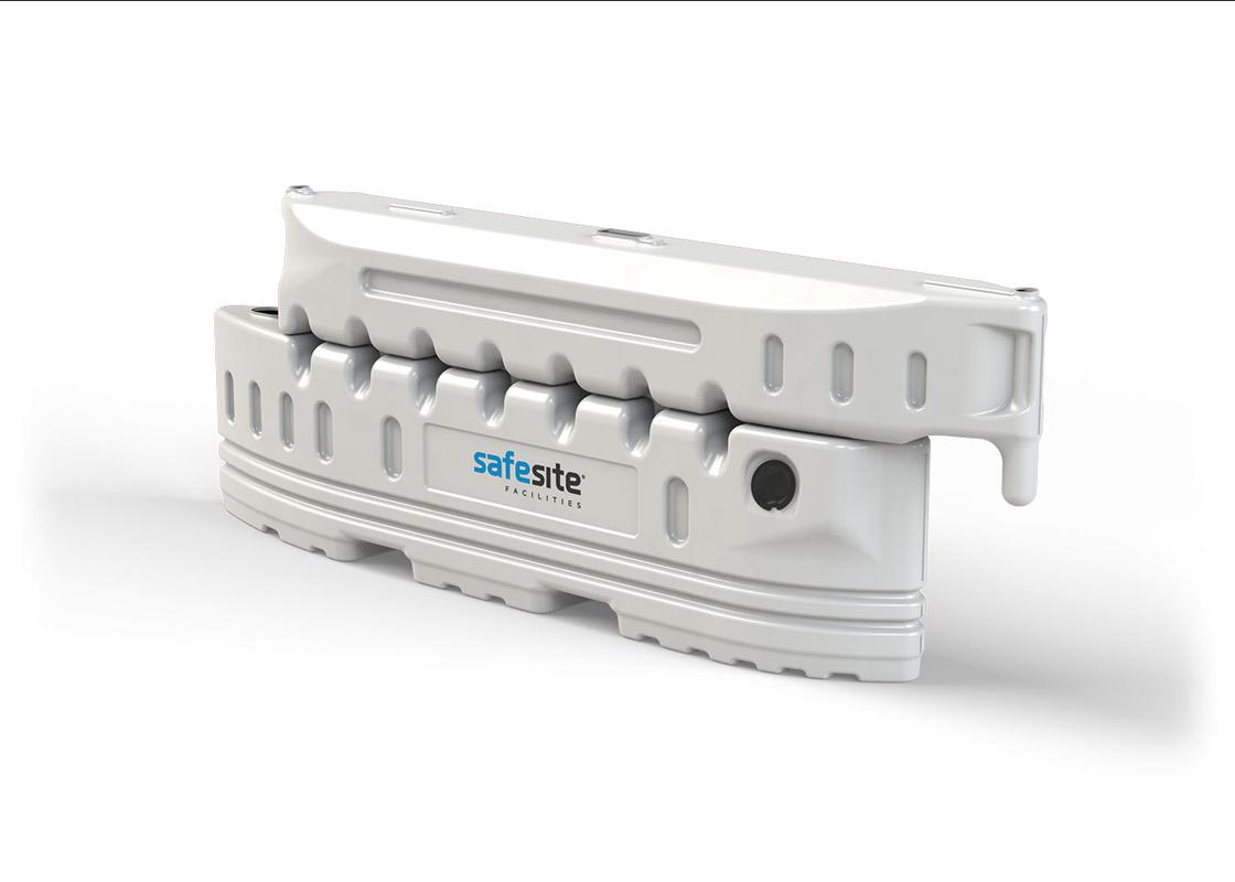 Singular White CityWall Barrier