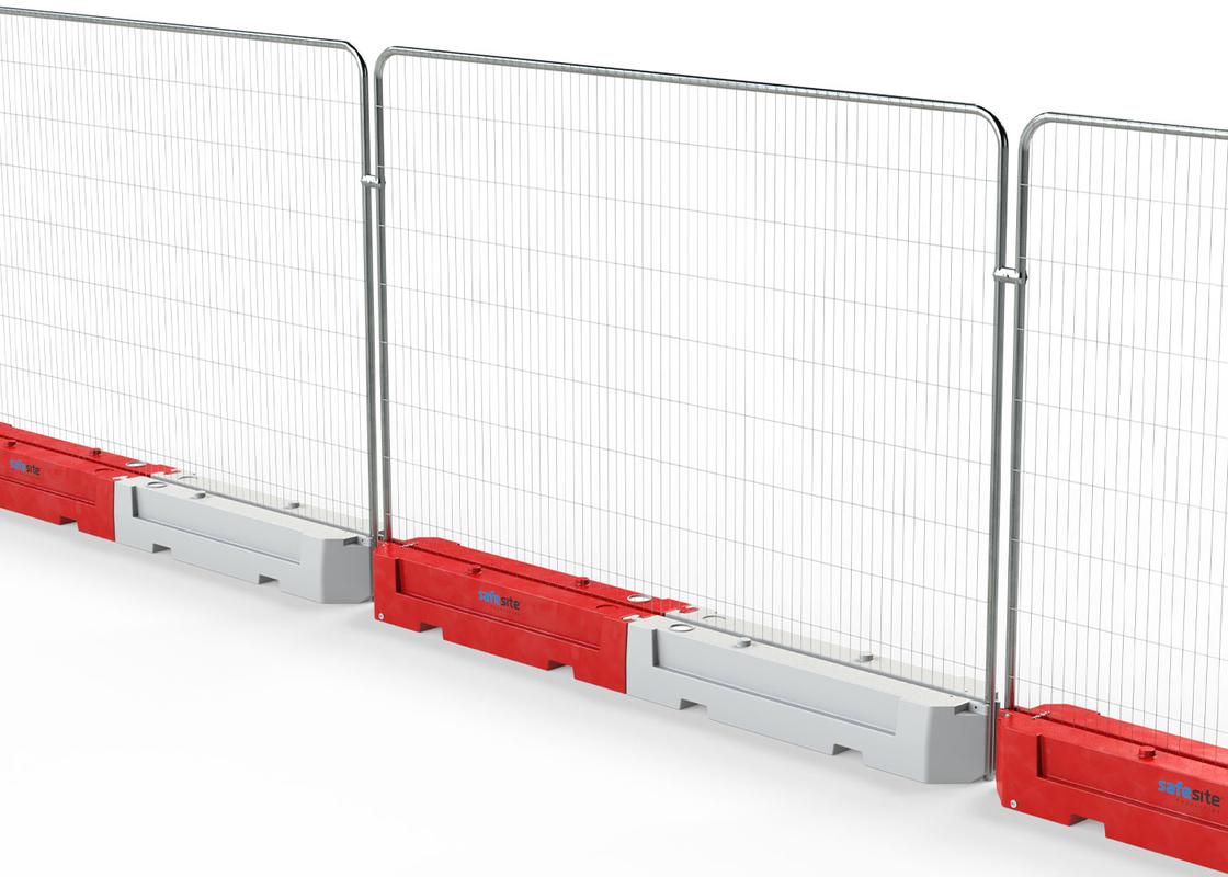 Line of Rota Slots connected with temporary fencing
