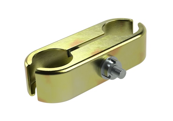 Gold Heavy duty Anti-Tamper fence coupler