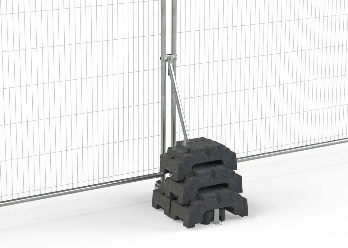 Short Stabiliser Installed with rubber ballast