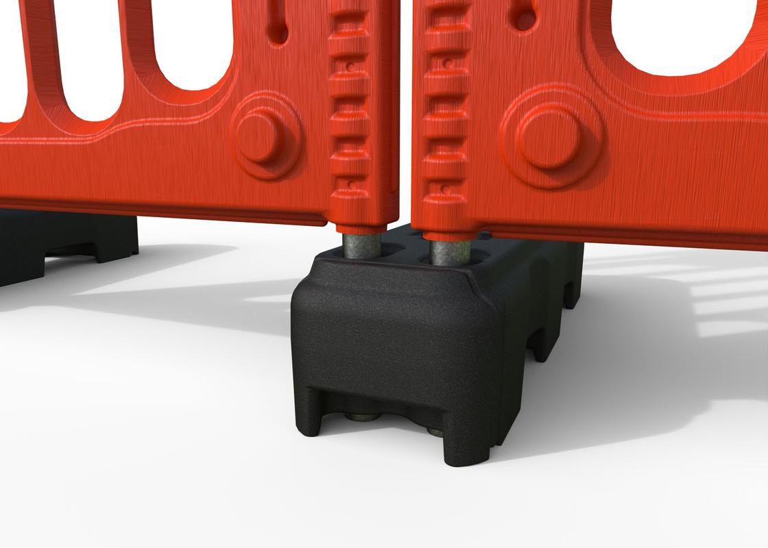 V-Fence street works barrier rubber feet