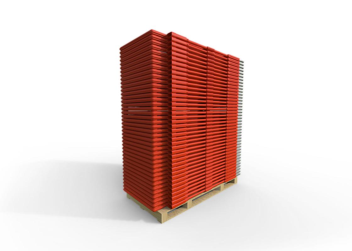 V-Fence Stacked and on an Pallet