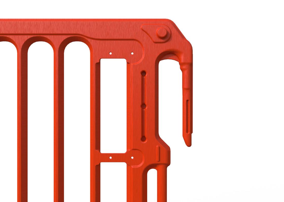 V-Fence street works barrier close up