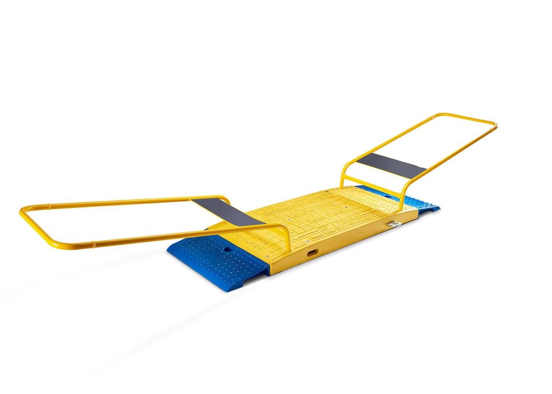 GRP Road Plate Lifting Handle connected with road plate