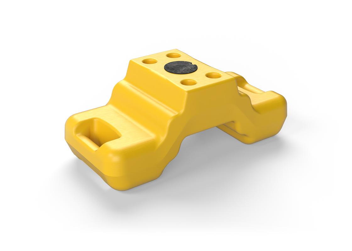 stepped ballast block