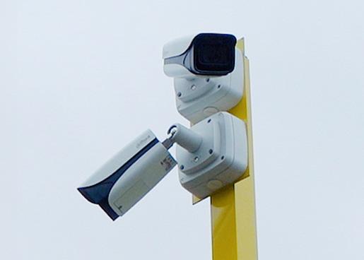Monitored Temporary CCTV Security Cameras Fast Installation