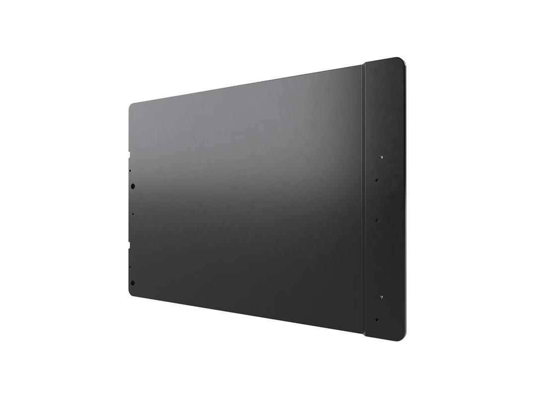 barrier hoard front view