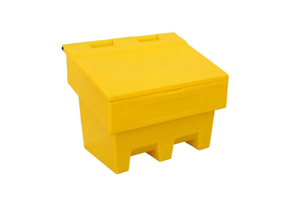 100 litre yellow grit bin