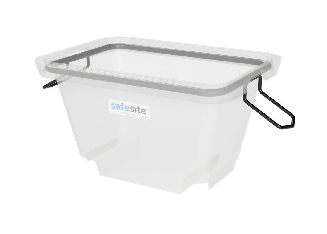 Universal 300 Litre Mortar Tub - Showcasing Steel Rim and Handles