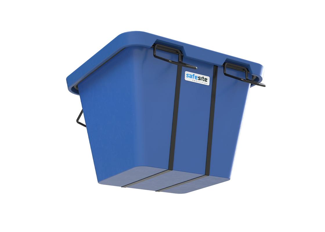 500 Litre Mortar Tub - Showcasing flat base of tub