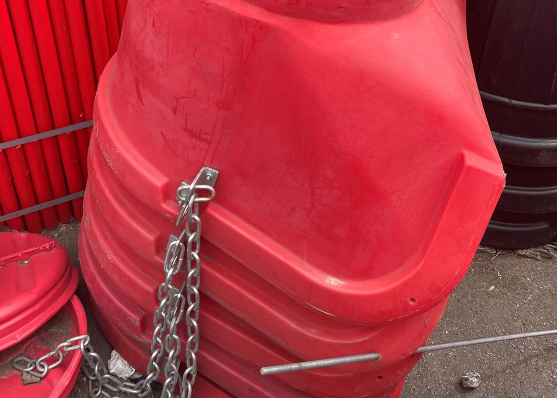 20 inch rubbish chute top hoppers stacked