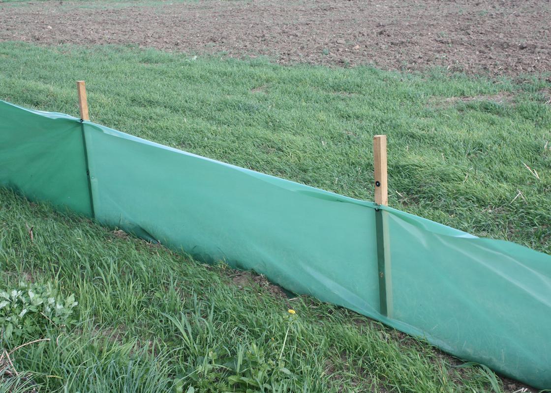 temporary newt fencing