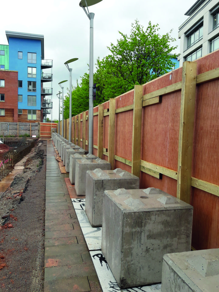 timber hoarding