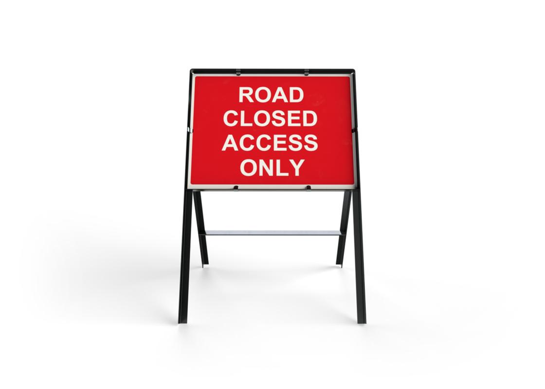 Road Safety Sign Road Access Only