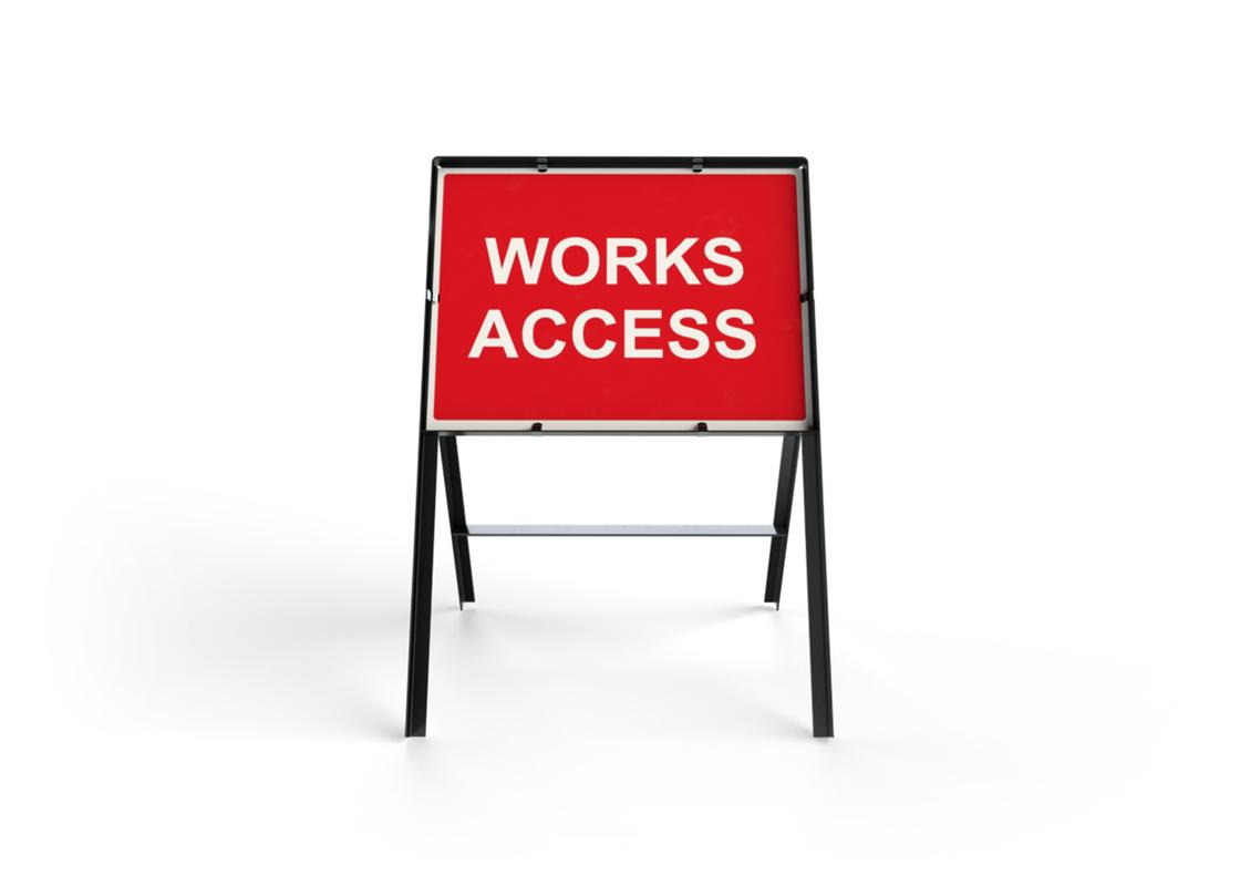 Road Safety Sign Works Access
