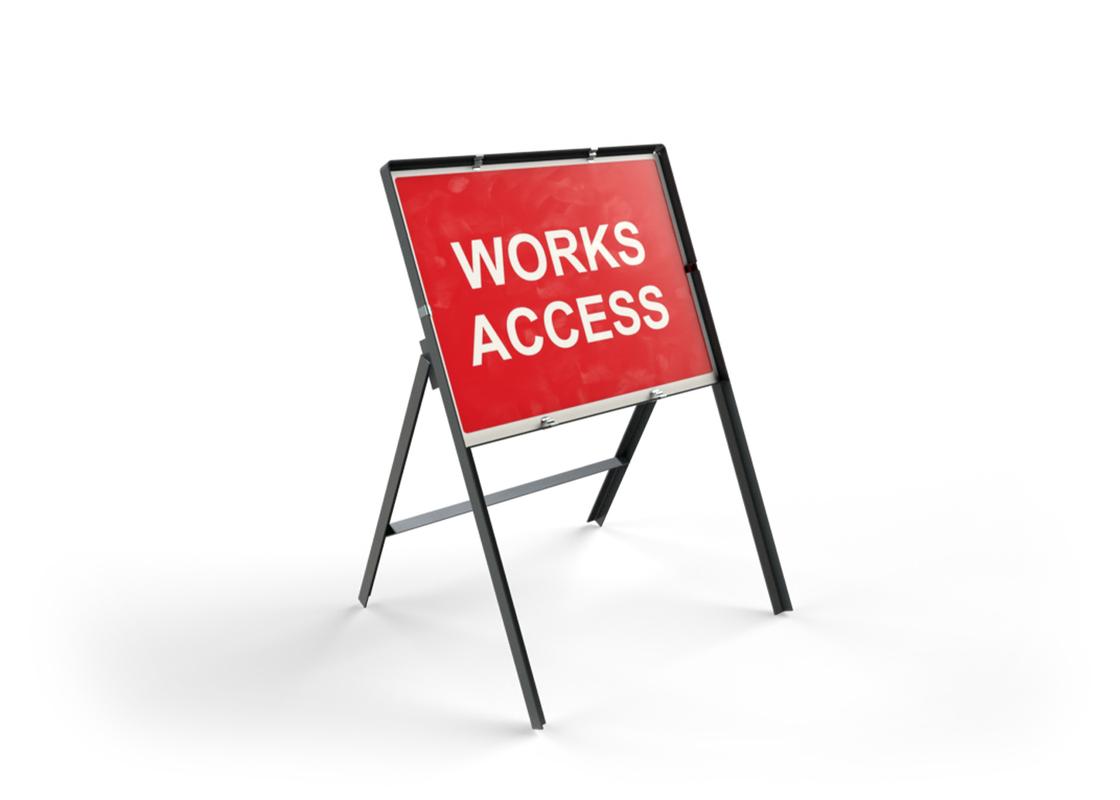 Road Safety Sign Works Access